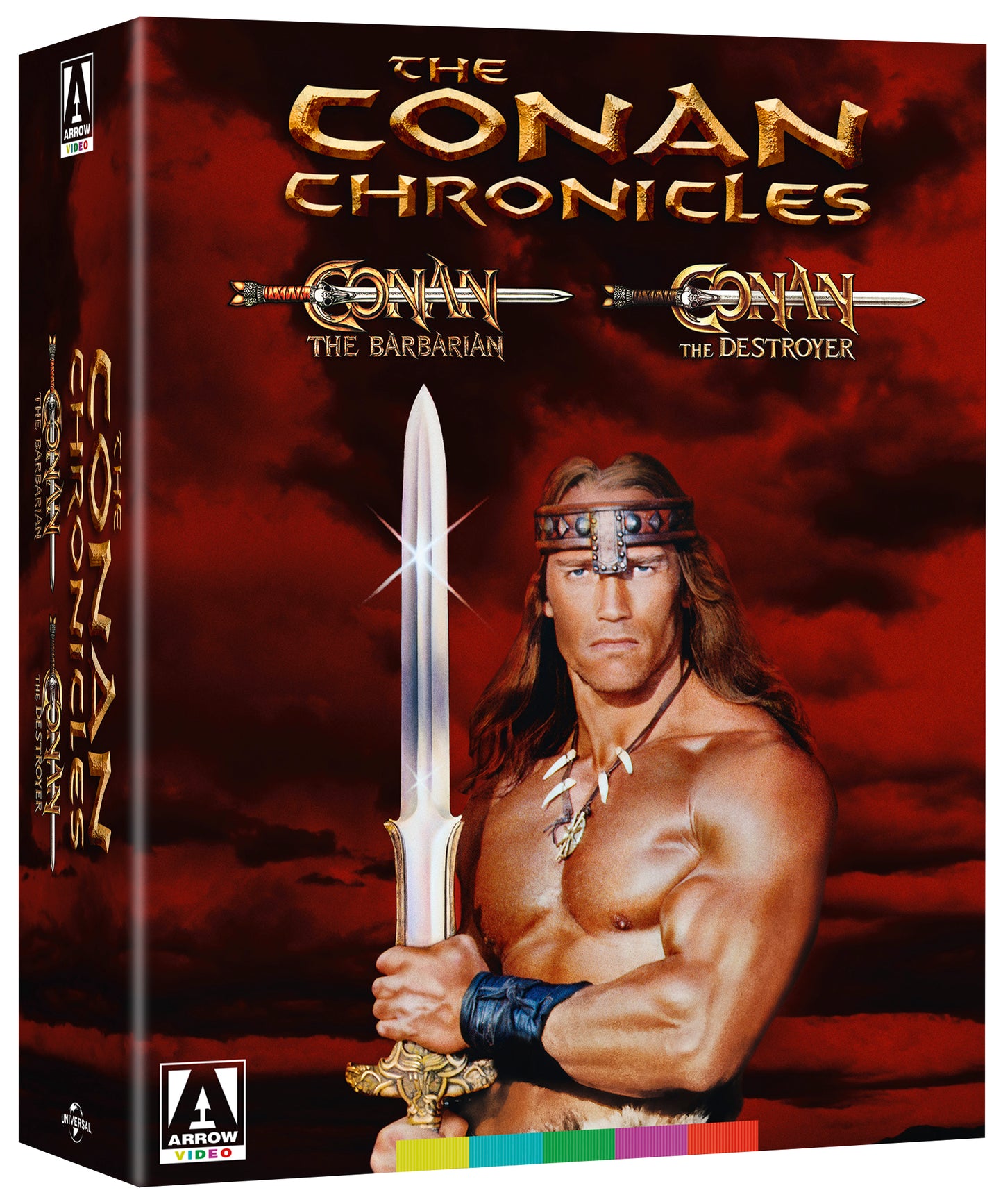 The Conan Chronicles: Conan the Barbarian & Conan the Destoryer Blu-ray Limited Edition with Slip [Preorder Date Change: see note]