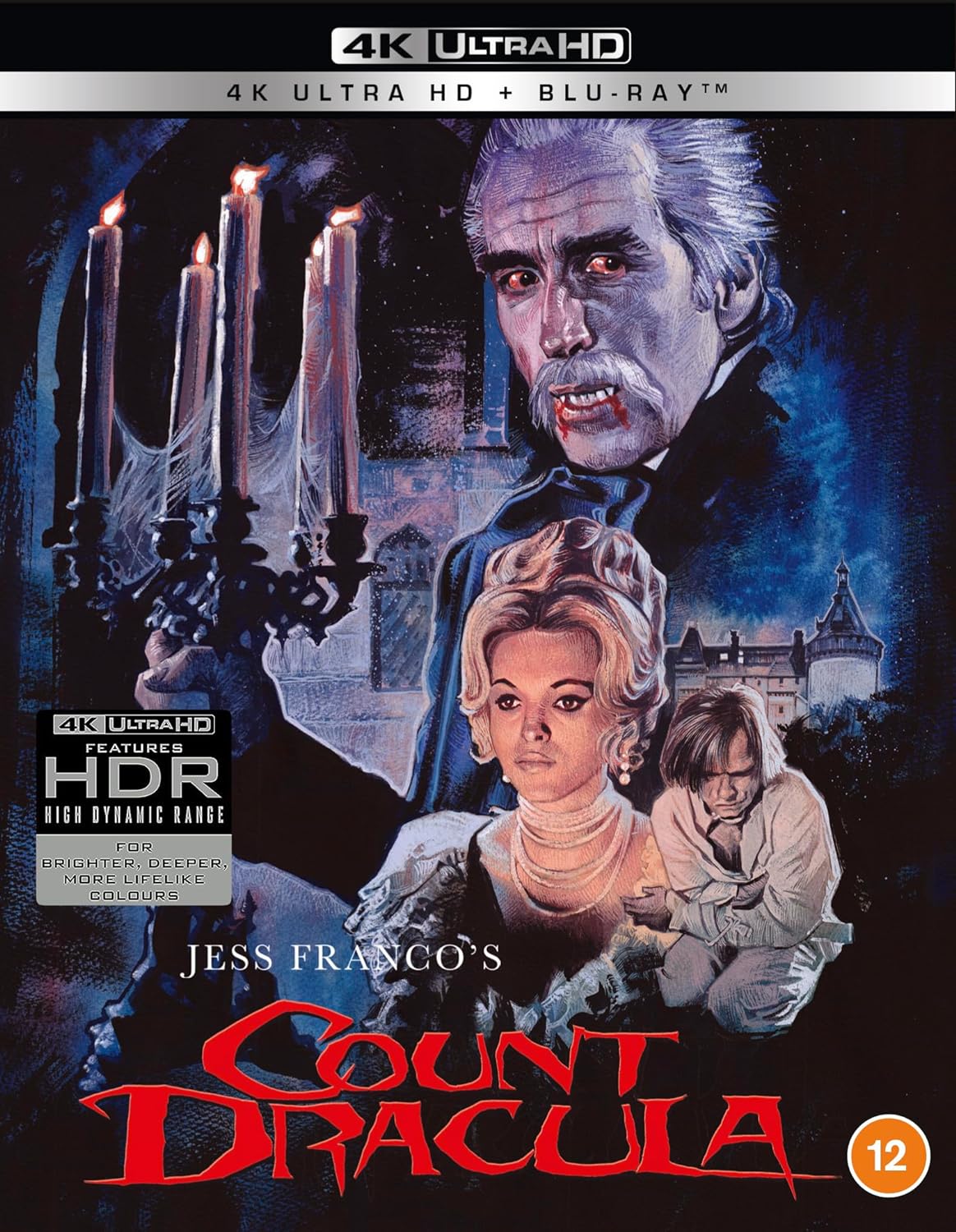 Count Dracula 4K UHD + Blu-ray with Slipcover (88 Films UK/Region Free/B) [Preorder]