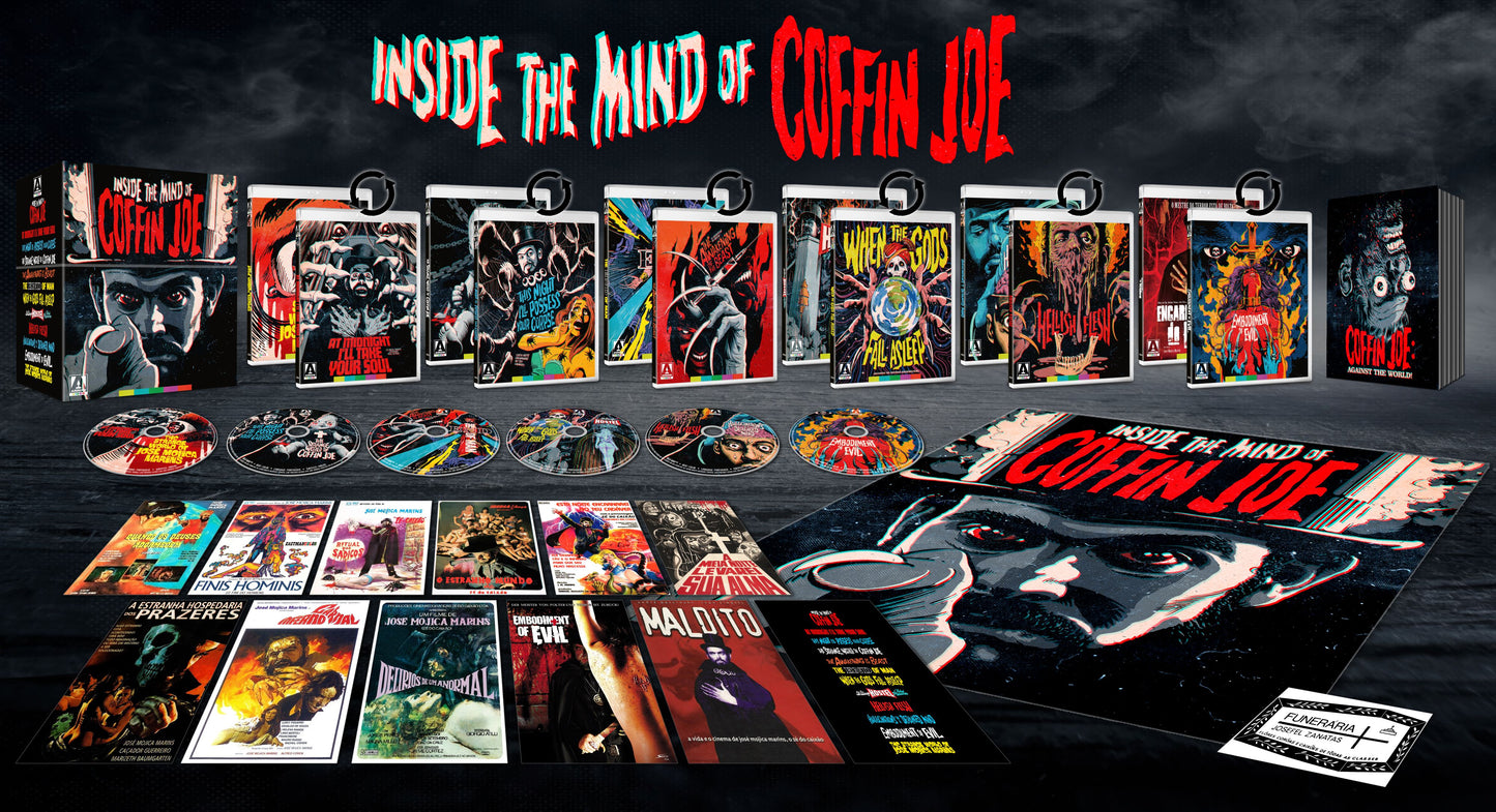 Inside The Mind Of Coffin Joe Limited Edition Blu-ray Set (Arrow U.S.) [Preorder release date change; see note)]