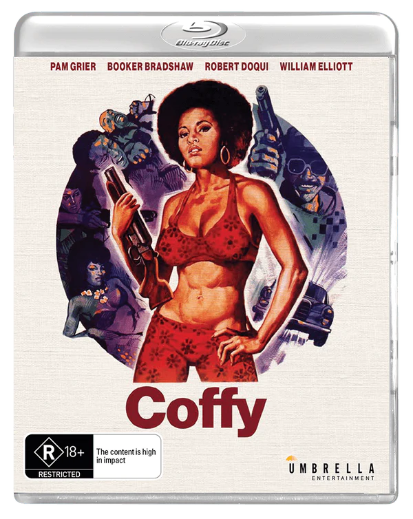 Coffy (1973) Blu-ray with Slipcover (Umbrella/Region Free) [Preorder]
