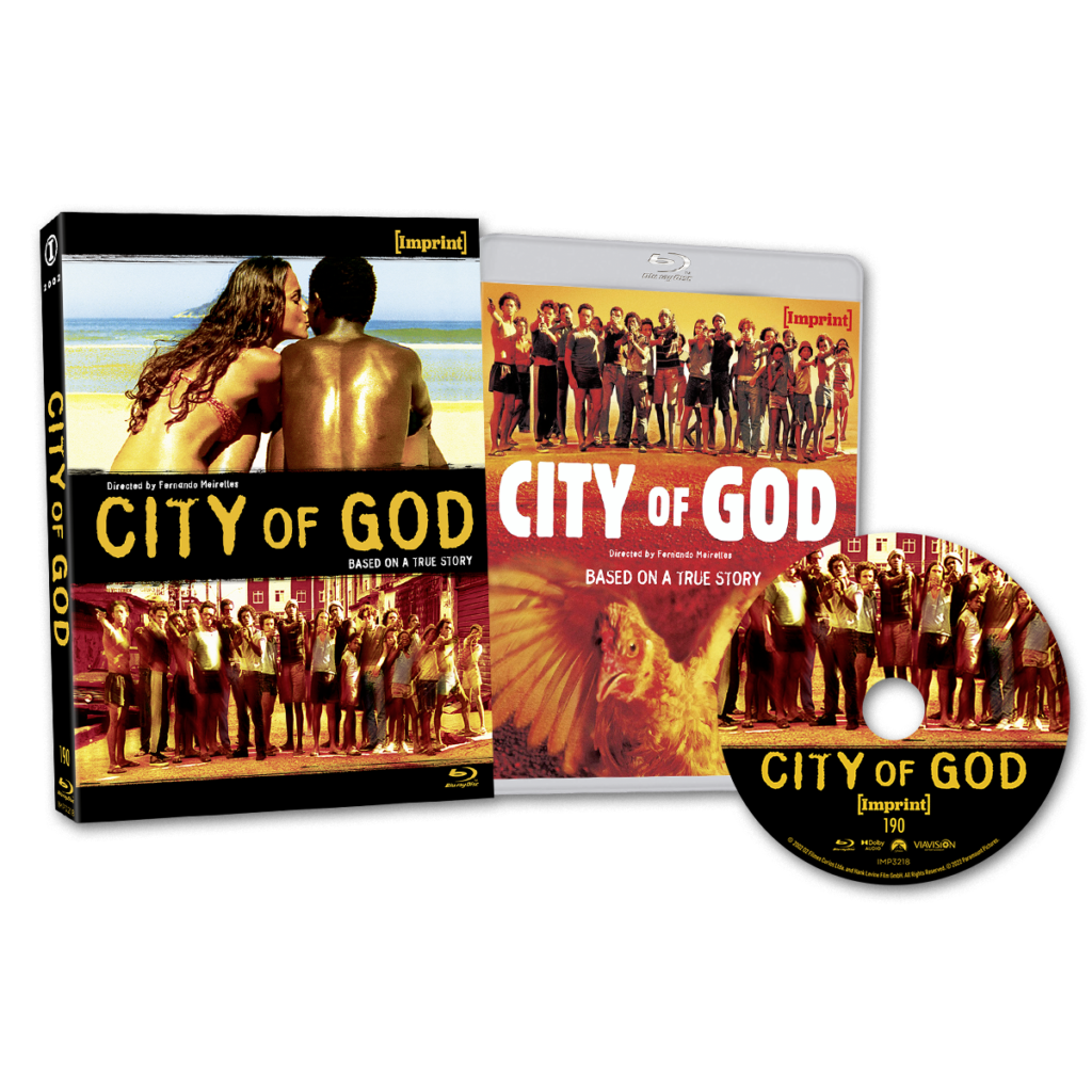 City of God (2002) Blu-ray with Limited Edition with Slipcase (Imprint/Region Free)