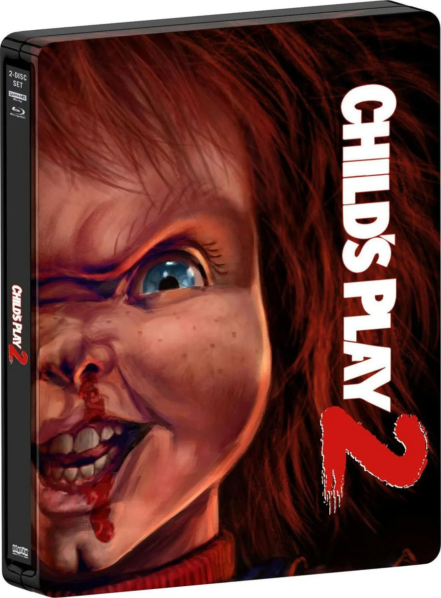 Child's Play 2 Limited Edition 4K Ultra HD Steelbook + Blu-ray (Scream Factory) [Preorder]