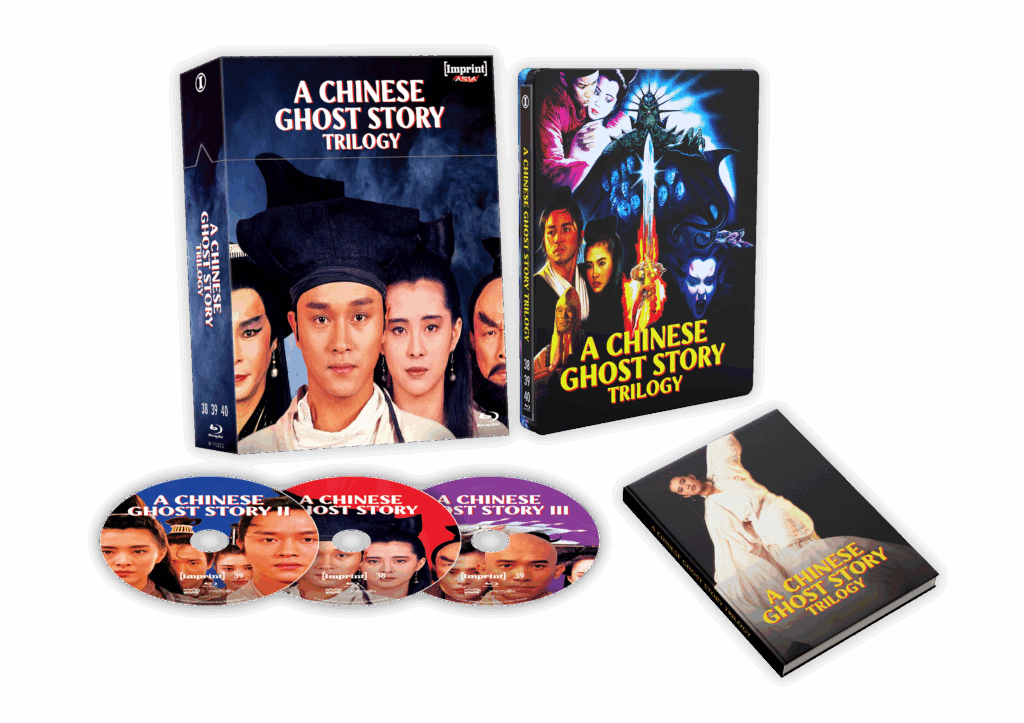 A Chinese Ghost Story Trilogy (1987 – 1991) Blu-ray SteelBook + Hardcover Booklet in Limited Edition Hardbox (Imprint/Region Free) [Preorder]