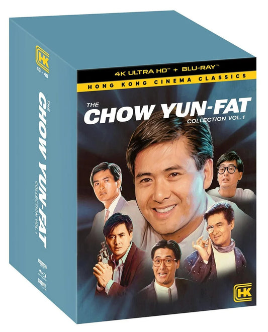 The Chow Yun-fat Collection, Vol. 1 4K UHD + Blu-ray Box Set (Shout Factory) [Preorder]
