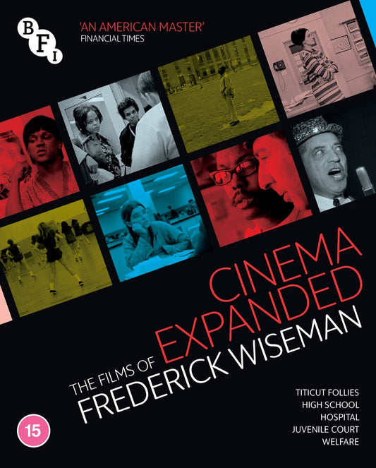 Cinema Expanded - The Films Of Frederick Wiseman Blu-Ray (BFI/Region B) [Preorder]