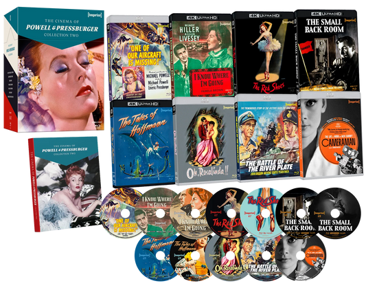 The Cinema Of Powell & Pressburger - Collection Two (1942 - 1956) - 4K UHD + Blu-ray Limited Edition Hardbox + Hardcover Booklet - Imprint Collection #615 - 621 (Imprint/Region Free) [Preorder]