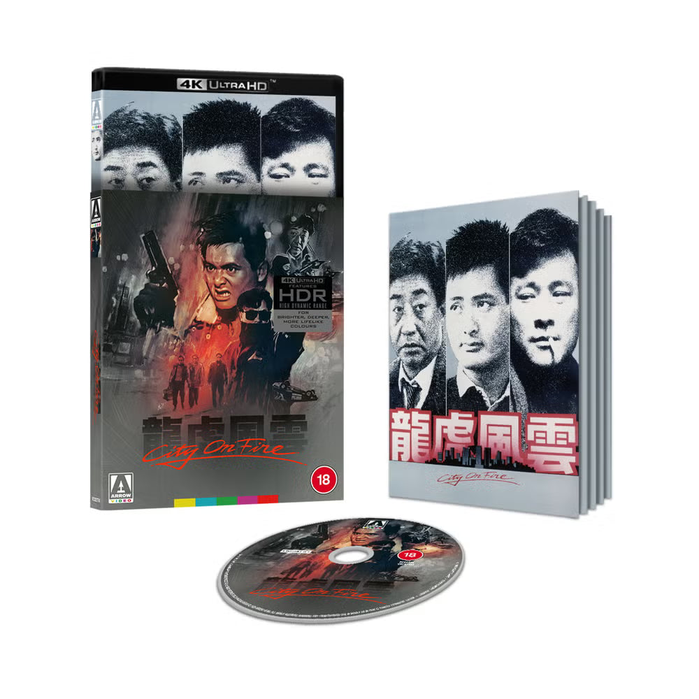 City on Fire 4K UHD Limited Edition with Slipcover (Arrow Video UK/Region Free) [Preorder]