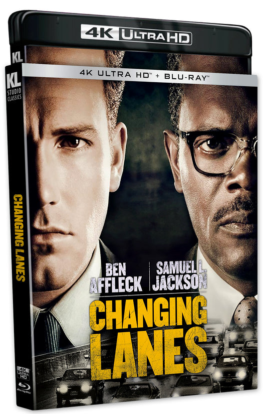 Changing Lanes 4K UHD + Blu-ray with Slipover (Kino Lorber)