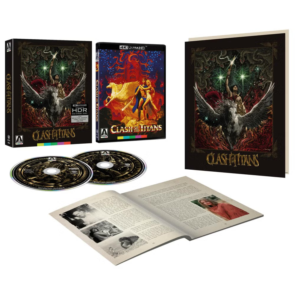 Clash of the Titans 4K UHD Limited Edition with Slipcover (Arrow Video U.S.) [Preorder]