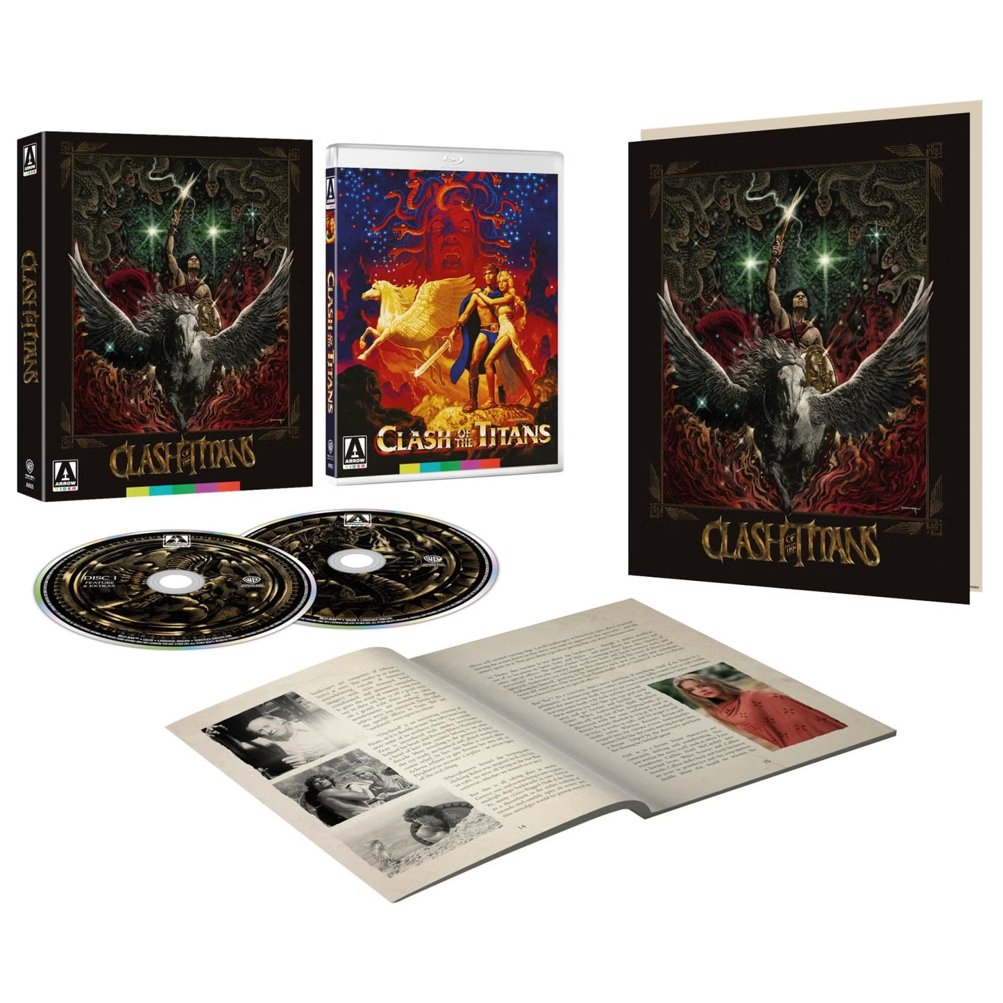 Clash of the Titans Blu-ray Limited Edition with Slipcover (Arrow Video U.S.) [Preorder]