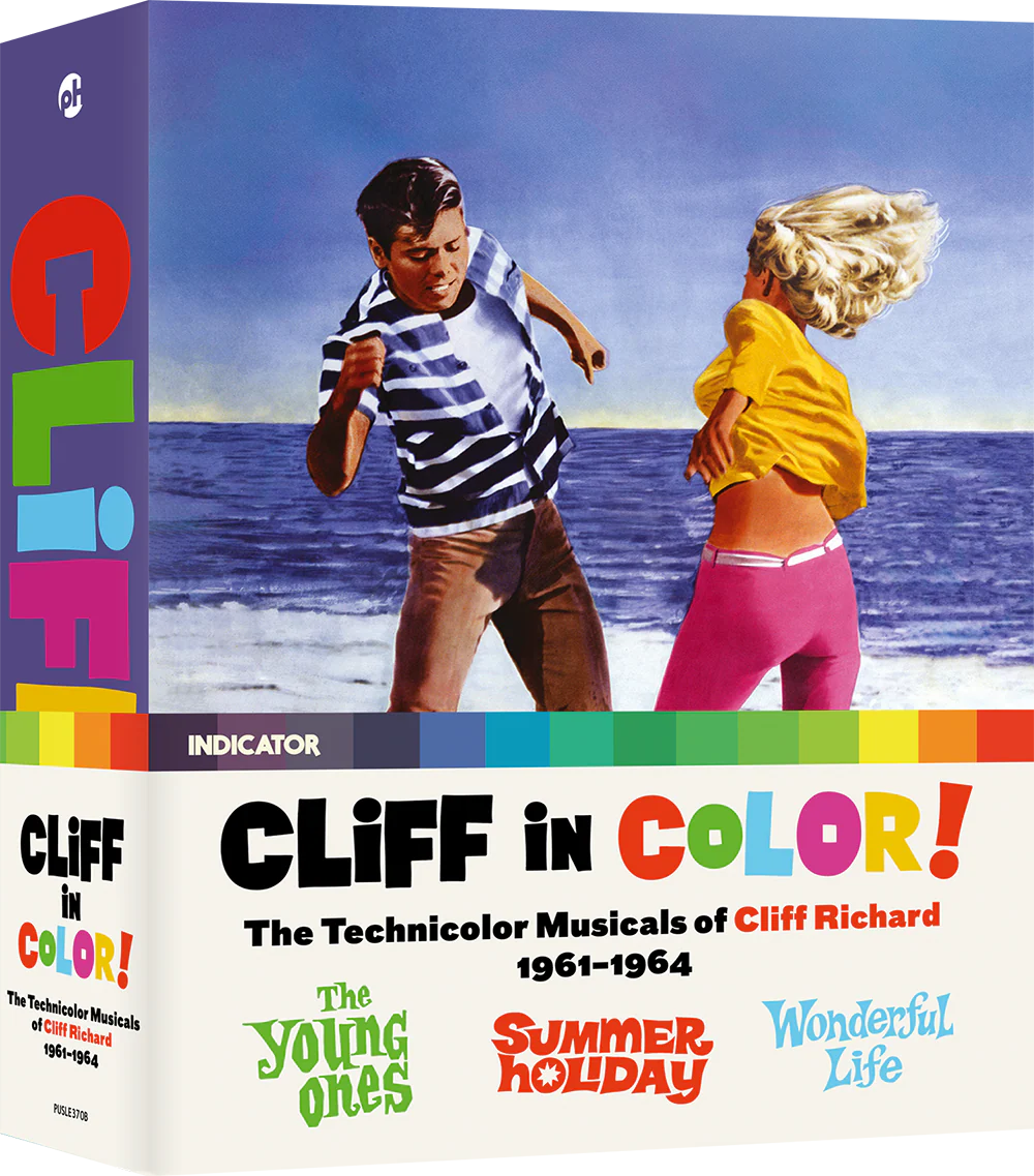 Cliff In Color!: The Technicolor Musicals Of Cliff Richard, 1961-1964 Limited Edition Blu-ray Box Set with Book (Powerhouse Films U.S.) [Preorder]