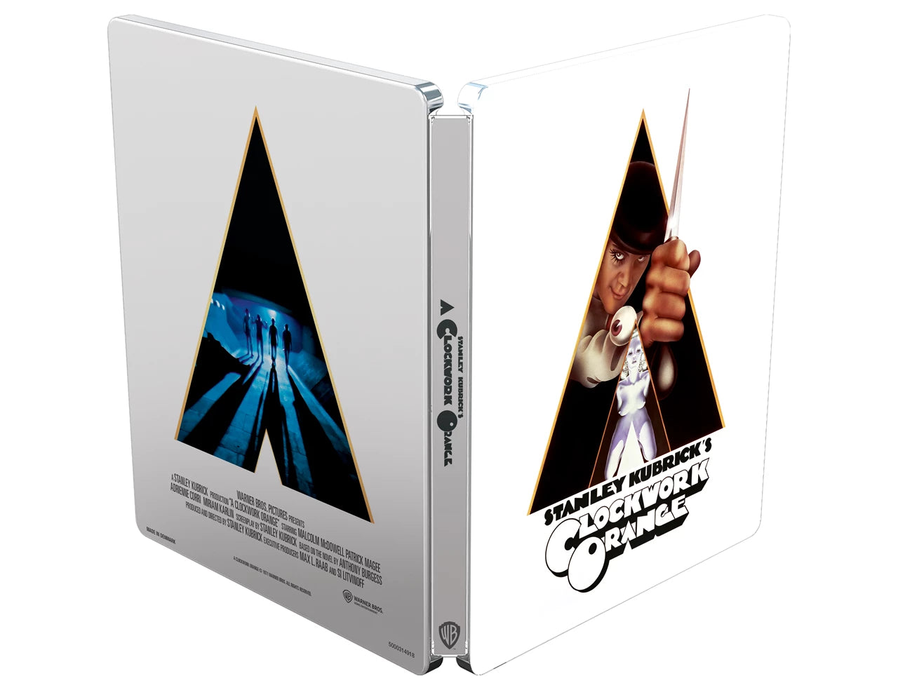 A Clockwork Orange Limited Edition 4K Ultra HD + Blu-ray Steelbook (Warner Bros UK/Region Free)