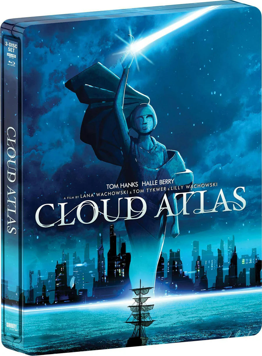 Cloud Atlas 4K UHD + Blu-ray Limited Edition SteelBook (Shout Factory)