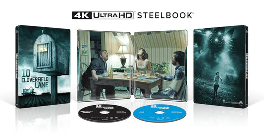 10 Cloverfield Lane 4K UHD + Blu-ray SteelBook (Paramount U.S.)