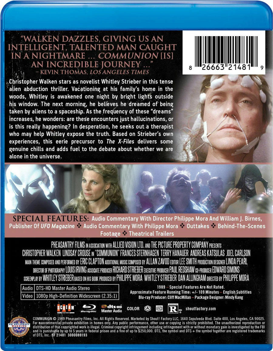 Communion Blu-ray (Scream Factory)