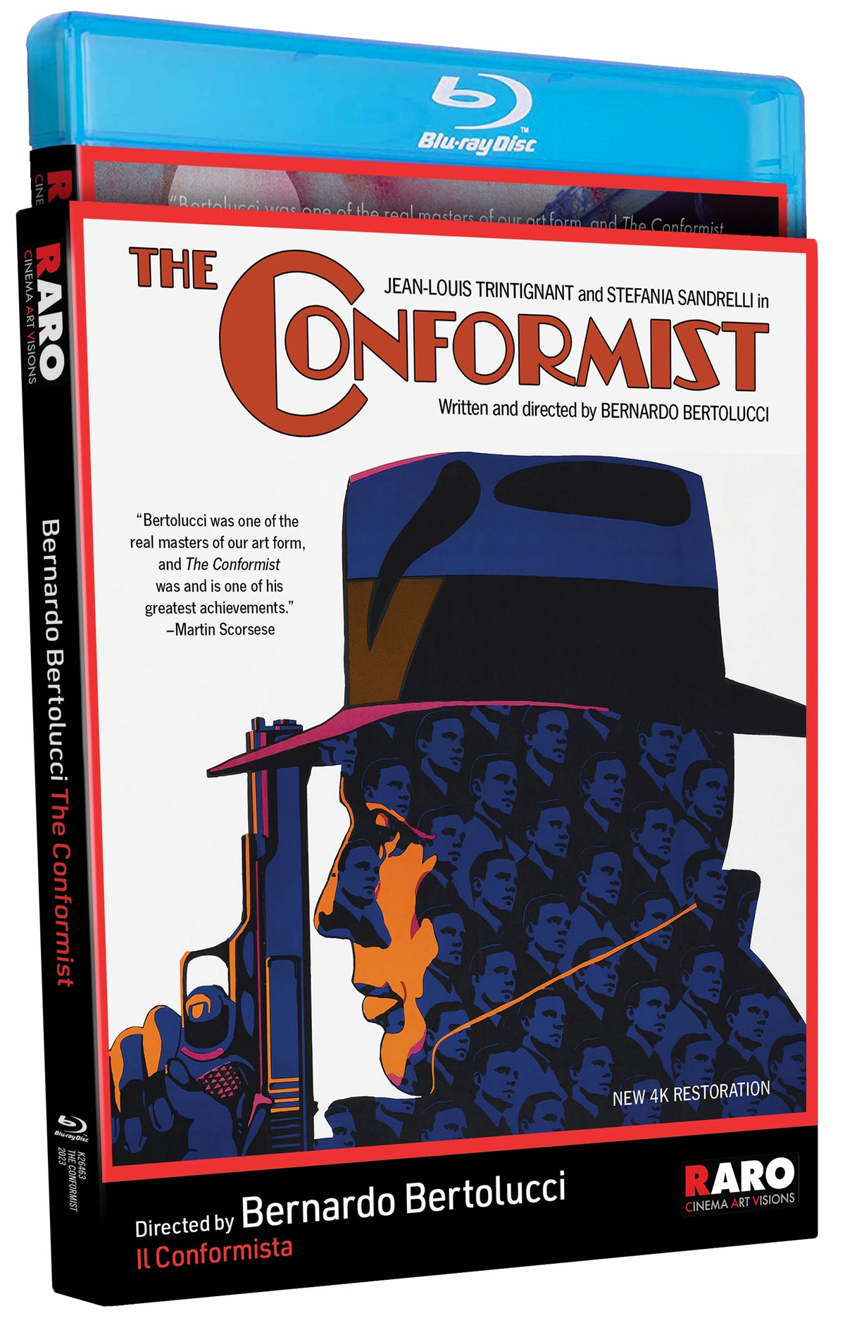 The Conformist Blu-ray with Slipcover (Raro U.S./Kino Lorber)
