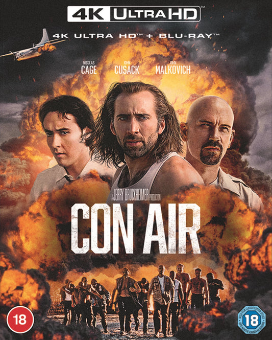 Con Air 4K Ultra HD + Blu-Ray Standard Edition (Disney UK/Region Free) [Preorder]