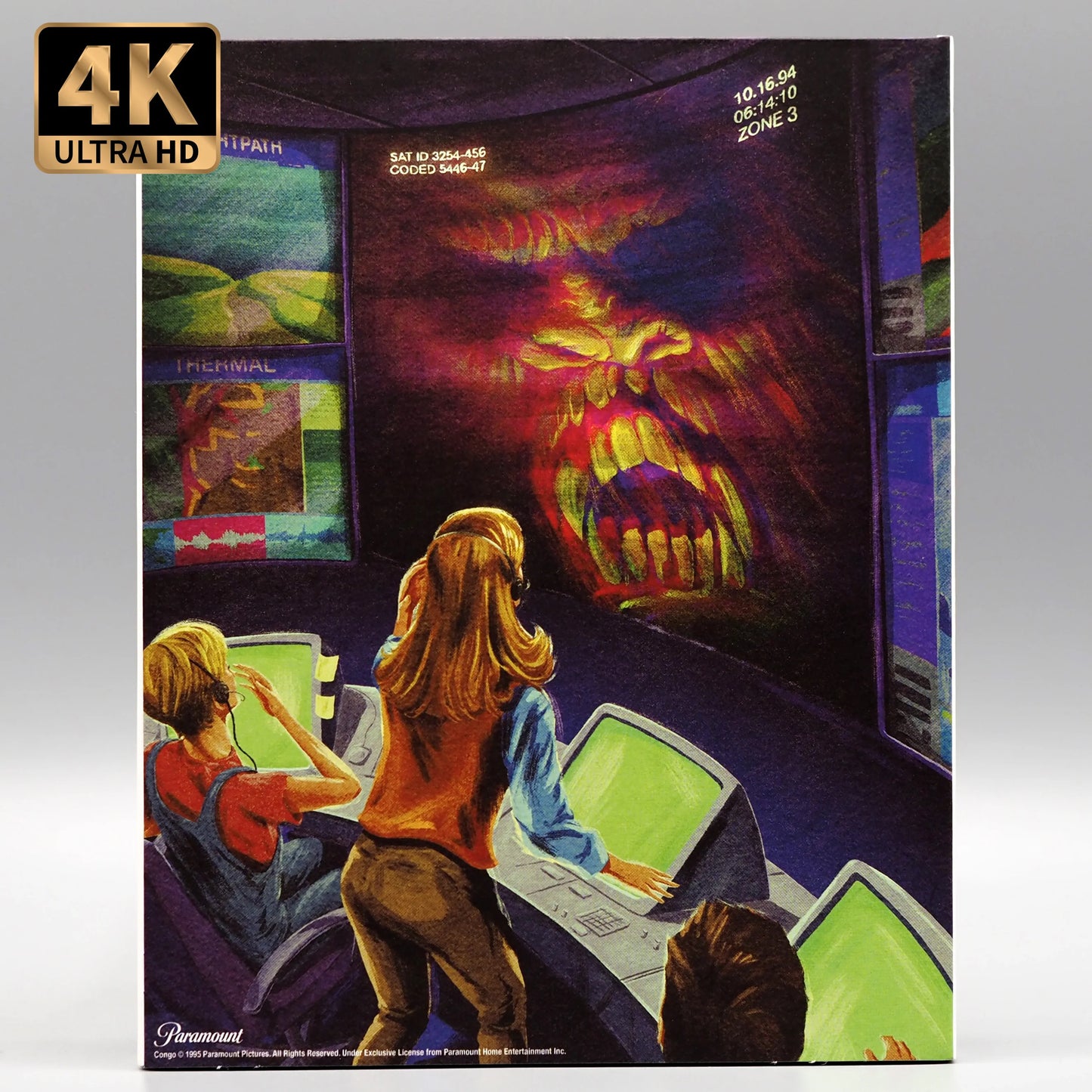 Congo 4K UHD + Blu-ray with Limited Edition deluxe magnet box + slipcover set (Vinegar Syndrome)