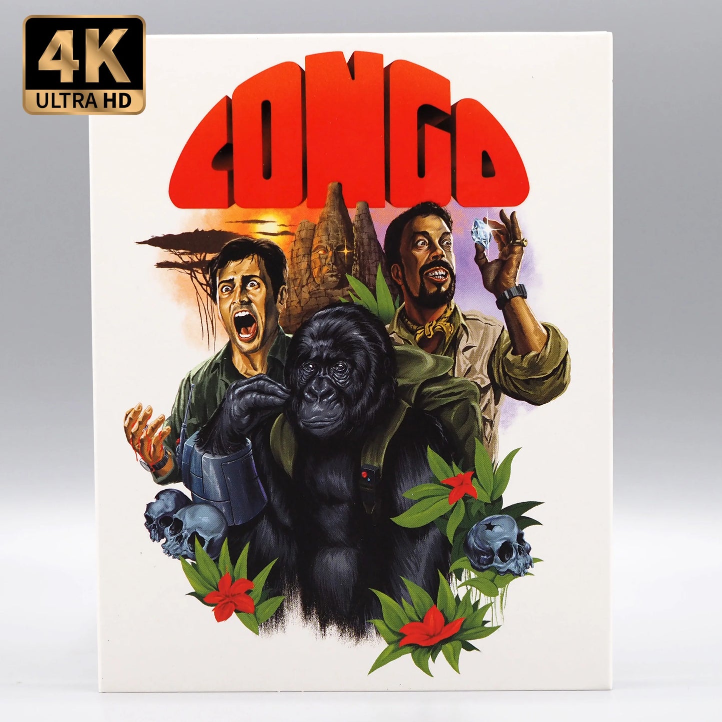 Congo 4K UHD + Blu-ray with Limited Edition deluxe magnet box + slipcover set (Vinegar Syndrome)