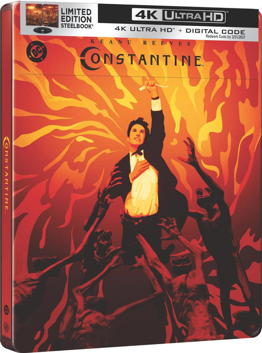 Constantine 4K UHD SteelBook (Warner Bros U.S.) LIMIT 1 PER CUSTOMER