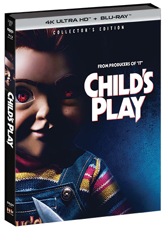 Child's Play (2019) 4K UHD + Blu-ray Collector's Edition with Slipcover (Scream Factory)