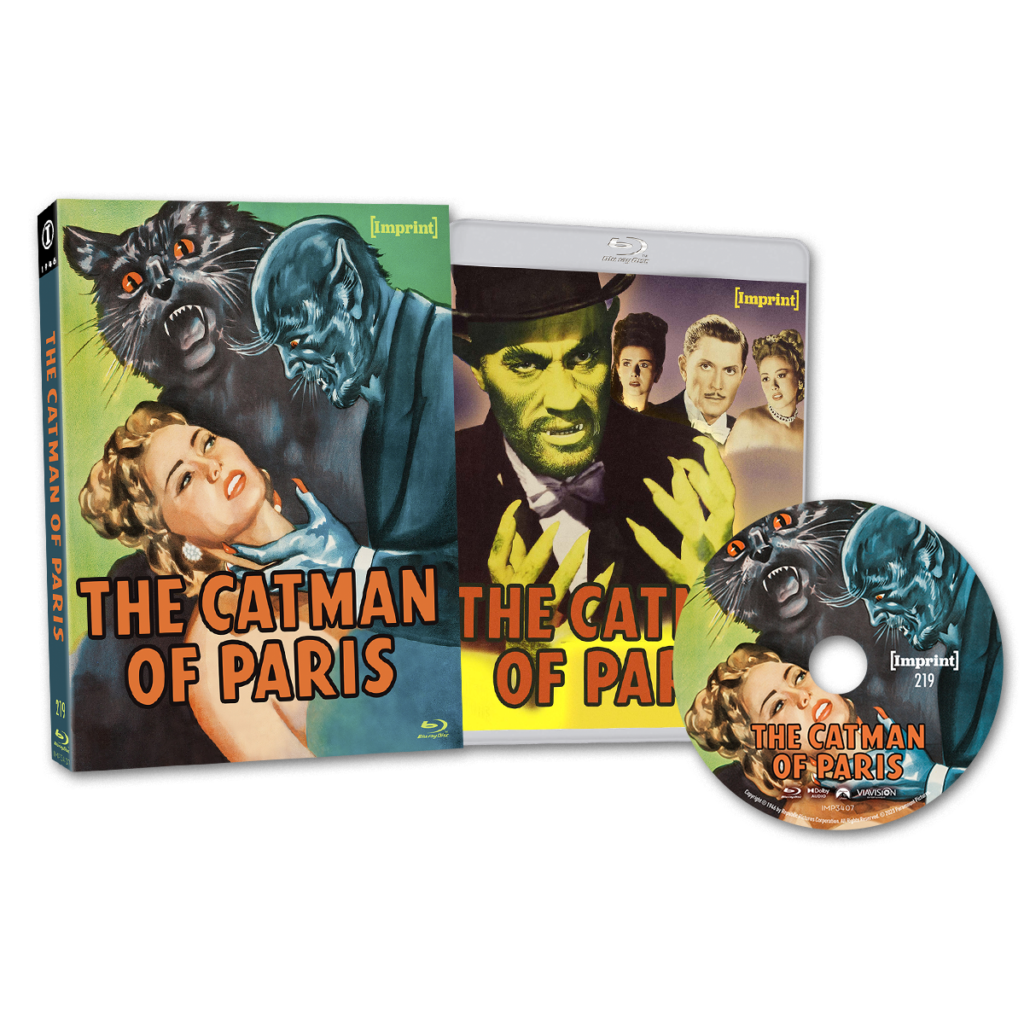The Catman of Paris (1946) Blu-ray Limited Edition with Slipcase (Imprint/Region Free)