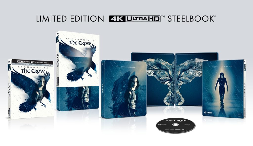 The Crow 4K SteelBook (Paramount U.S.)