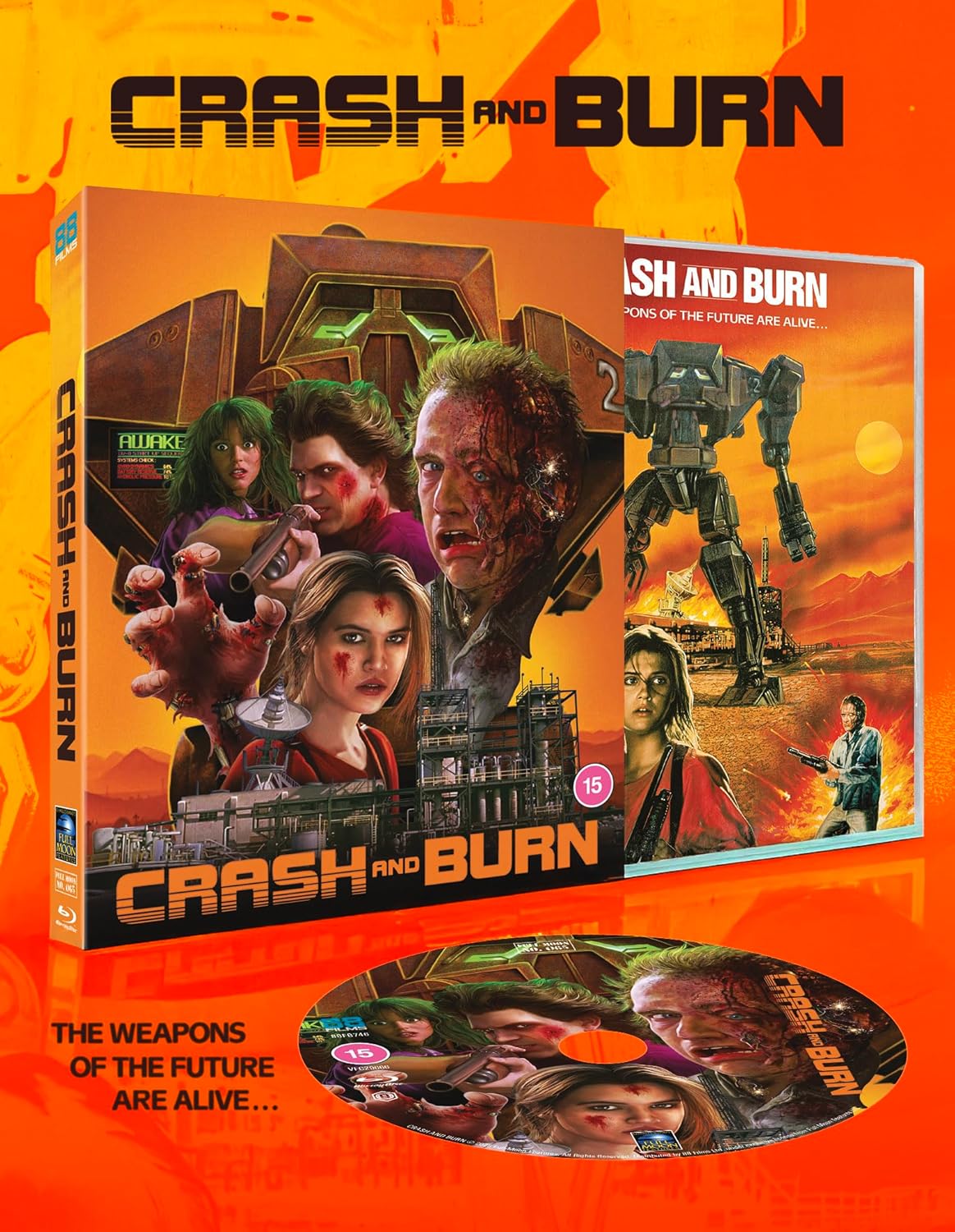 Crash and Burn Blu-ray with Slipcover (88 Films/Region B) [Preorder]