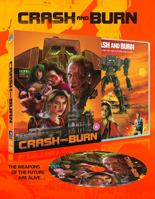 Crash and Burn Blu-ray with Slipcover (88 Films/Region B) [Preorder]