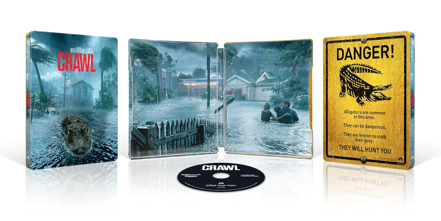 Crawl 4K UHD SteelBook (Paramount U.S.) [Preorder]