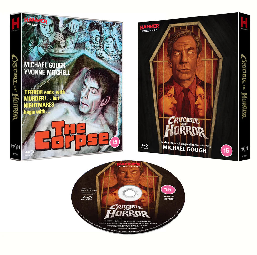 Crucible Of Horror Blu-Ray with Slipcover (Hammer Films/Region B) [Preorder]