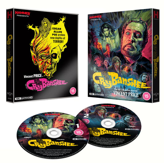 Cry Of The Banshee 4K Ultra HD with Slipcover (Hammer Films/Region Free) [Preorder]