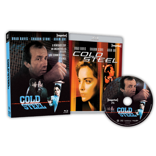 Cold Steel (1987) – Imprint Collection Blu-ray with Limited Edition Slipcase (Imprint/Region Free)