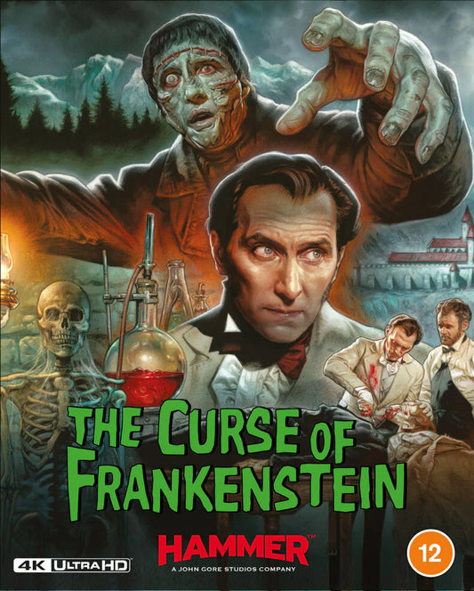The Curse of Frankenstein 4K UHD + Blu-ray (Hammer Films/Region Free/B)