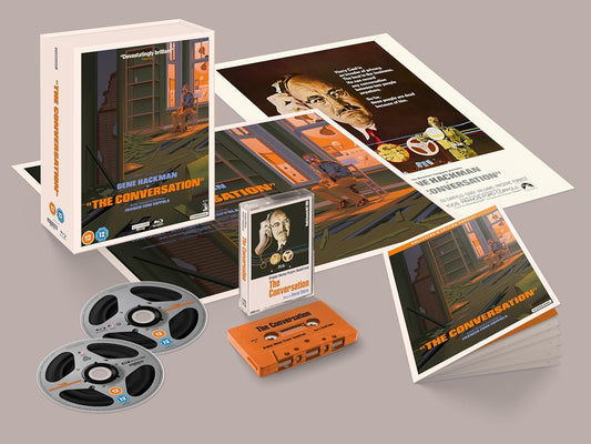 The Conversation 4K UHD + Blu-ray Collector's Edition (StudioCanal UK/Region Free/B) [Preorder] LIMIT OF 1 PER CUSTOMER (SEE PRODUCT PAGE)