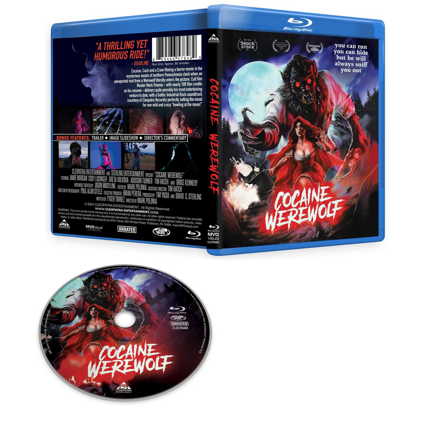 Cocaine Werewolf Blu-ray (Cleopatra Entertainment)