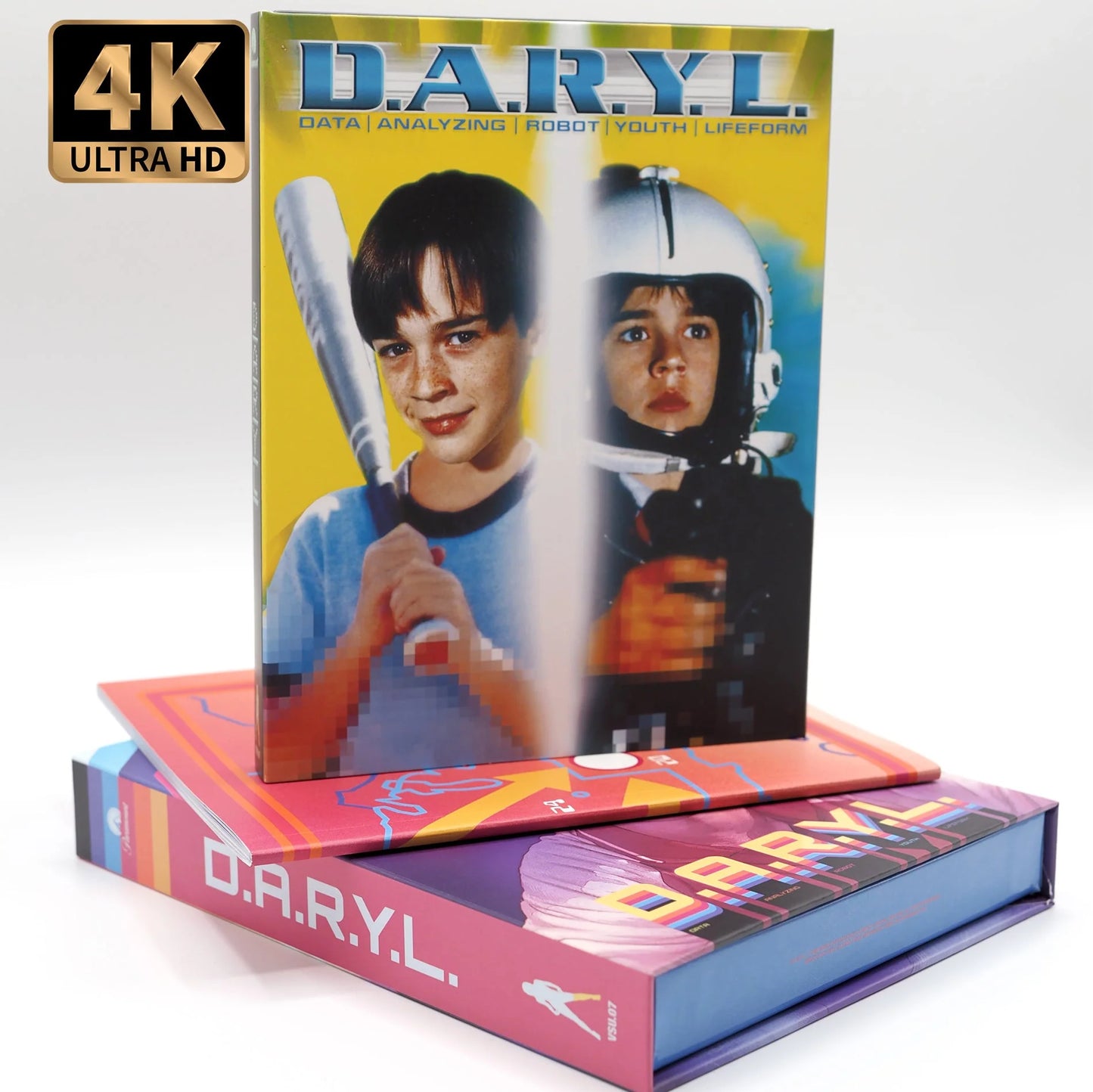 D.A.R.Y.L. 4K UHD + Blu-ray with Deluxe Magnet Box + Slipcover Set (Vinegar Syndrome)