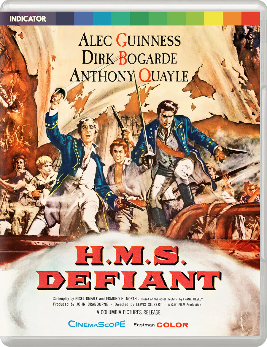 H.M.S. Defiant (aka Damn the Defiant) Limited Edition Blu-ray with Booklet (Powerhouse Films UK/Region B)