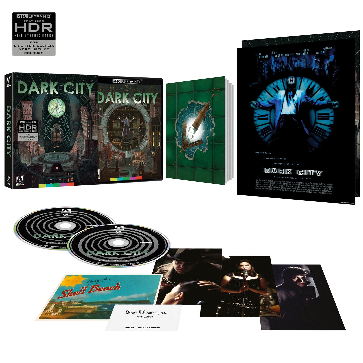 Dark City 4K UHD Limited Edition with Slipcover (Arrow Video U.S.) [Preorder]