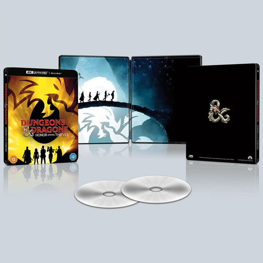 Dungeons & Dragons 4k UHD + Blu-ray SteelBook (Paramount UK/Region Free/B)