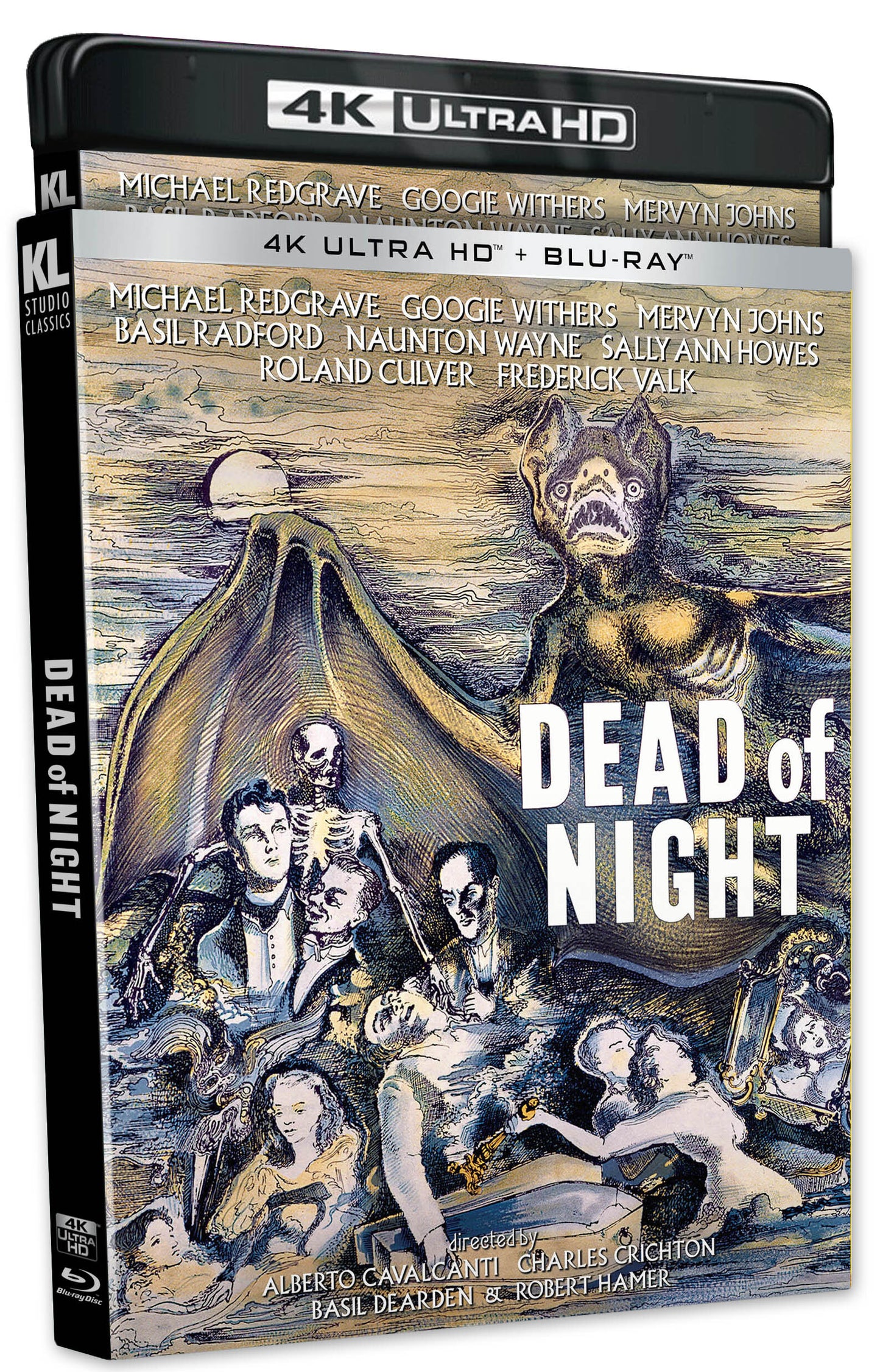 Dead of Night 4K UHD + Blu-ray with Slipcover (Kino Lorber) [Preorder]