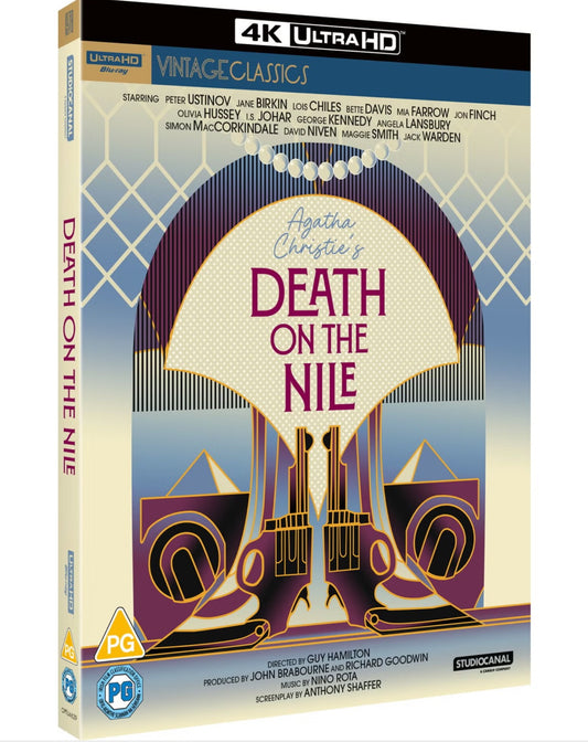 Agatha Christie's Death on the Nile 4K UHD with Slipcover (StudioCanal/Region Free)