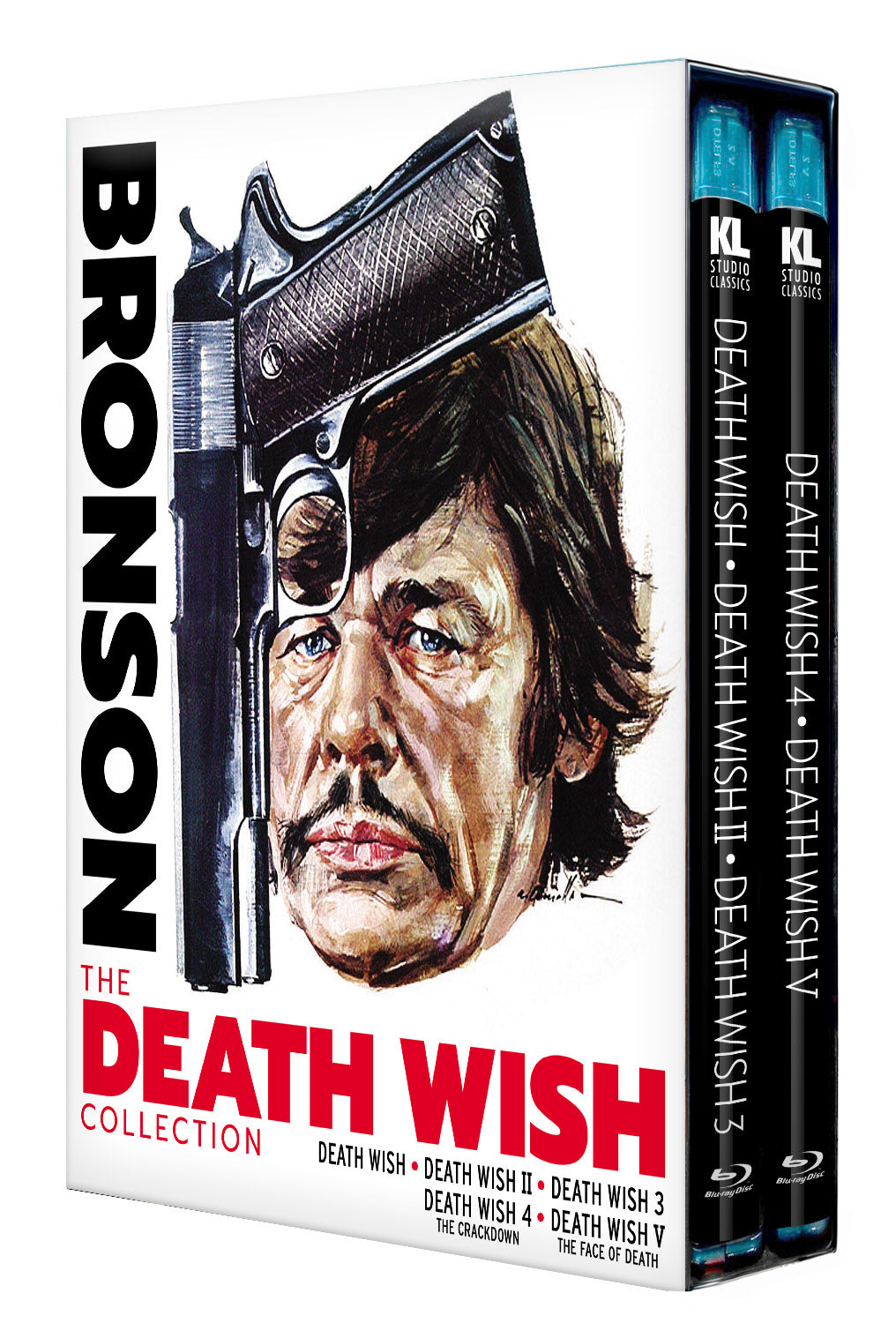The Death Wish Collection Blu-ray (Kino Lorber) [Preorder]