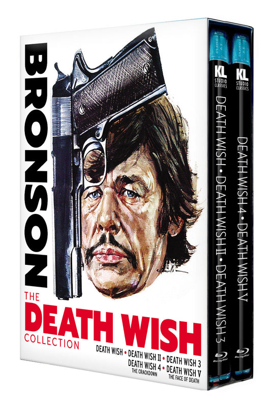 The Death Wish Collection Blu-ray (Kino Lorber) [Preorder]