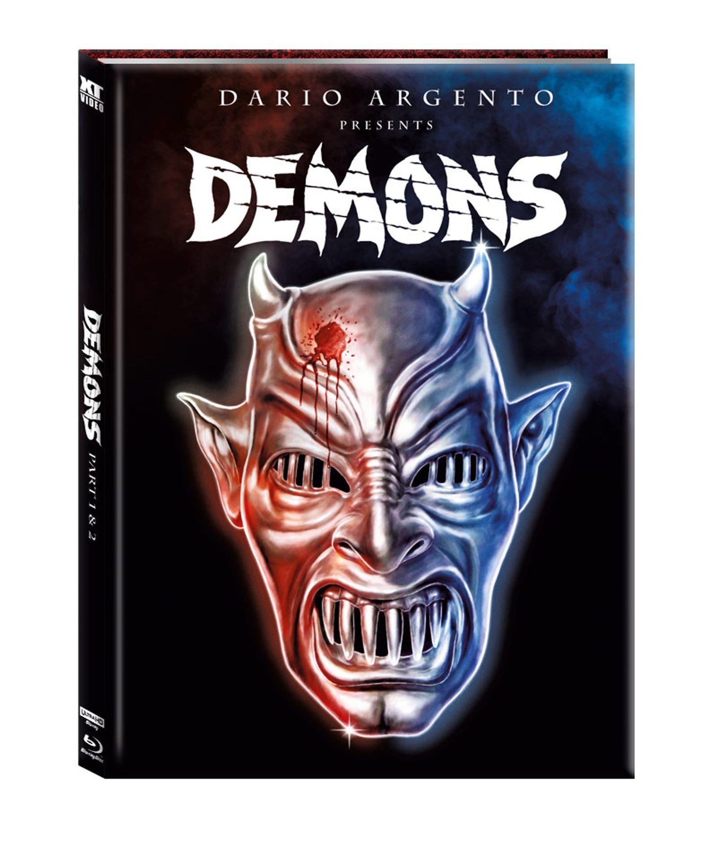 Demons 1 & 2 (4K Ultra HD Blu-ray & Blu-ray Padded Mediabook) (XT Video/NSM/Region Free)