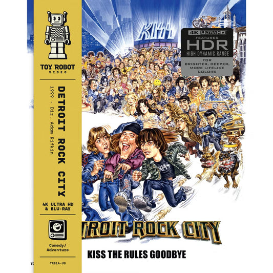 Detroit Rock City 4K UHD & Blu-ray with Slipcover (Toy Robot Video U.S.) [Preorder]