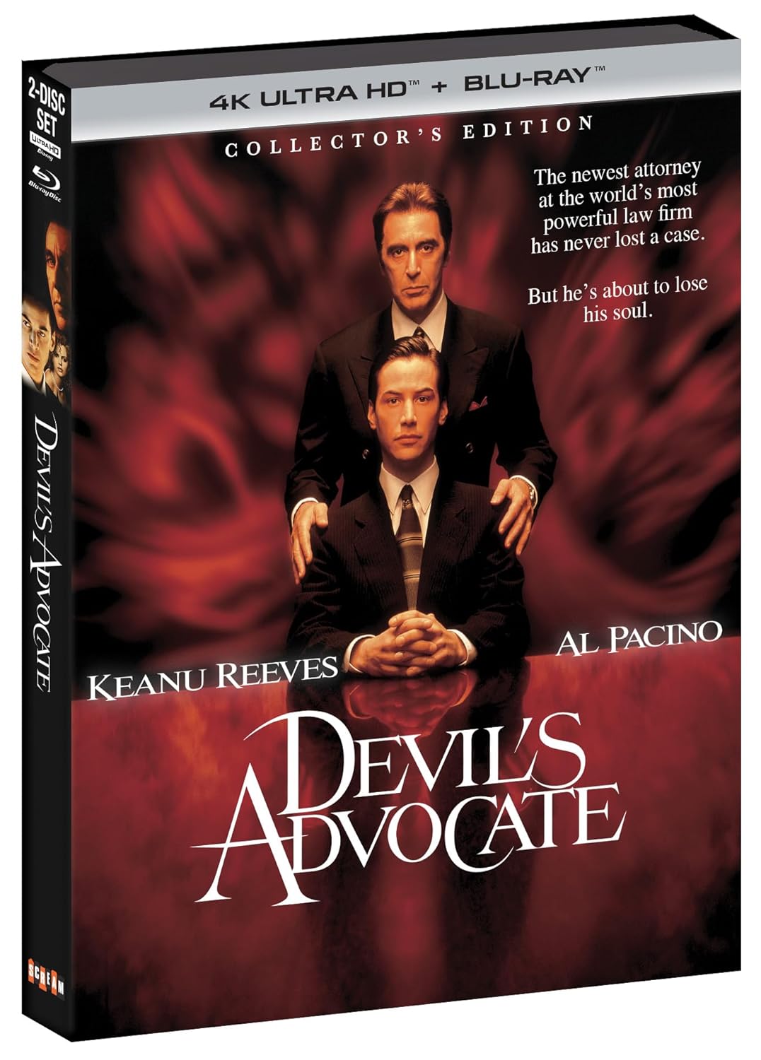 The Devil's Advocate 4K UHD + Blu-ray with Slipcover (Scream Factory)