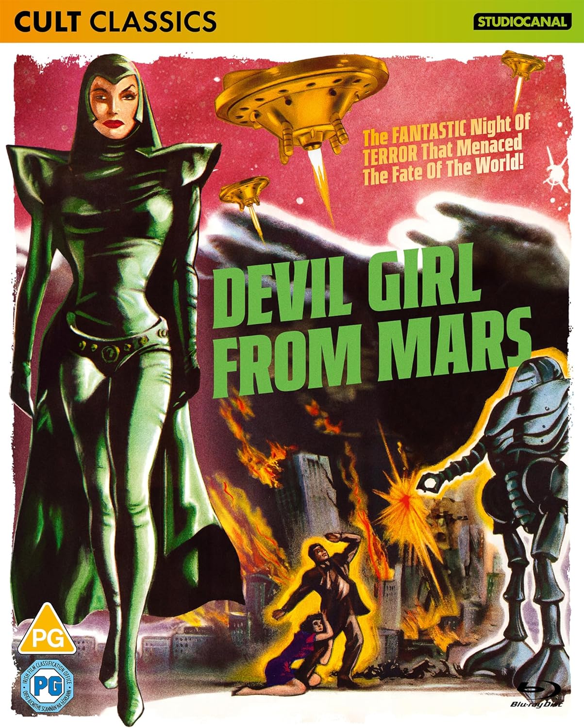 Devil Girl from Mars Blu-ray with Slipcover (Studio Canal/Region B) [Corrected Release]