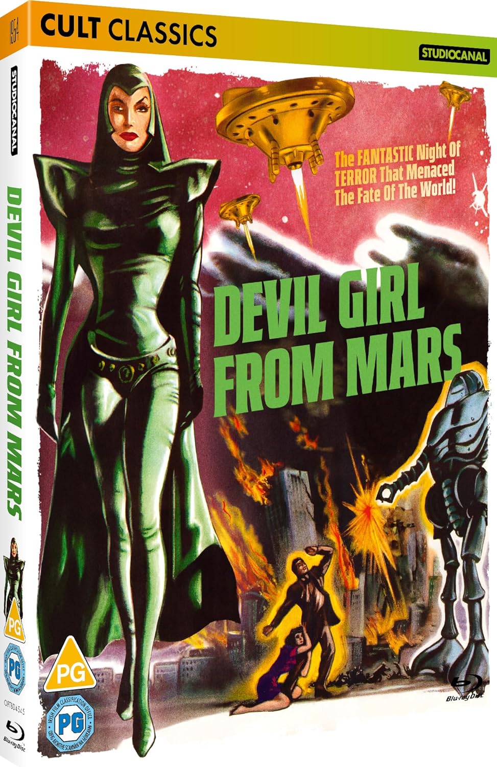Devil Girl from Mars Blu-ray with Slipcover (Studio Canal/Region B) [Corrected Release]