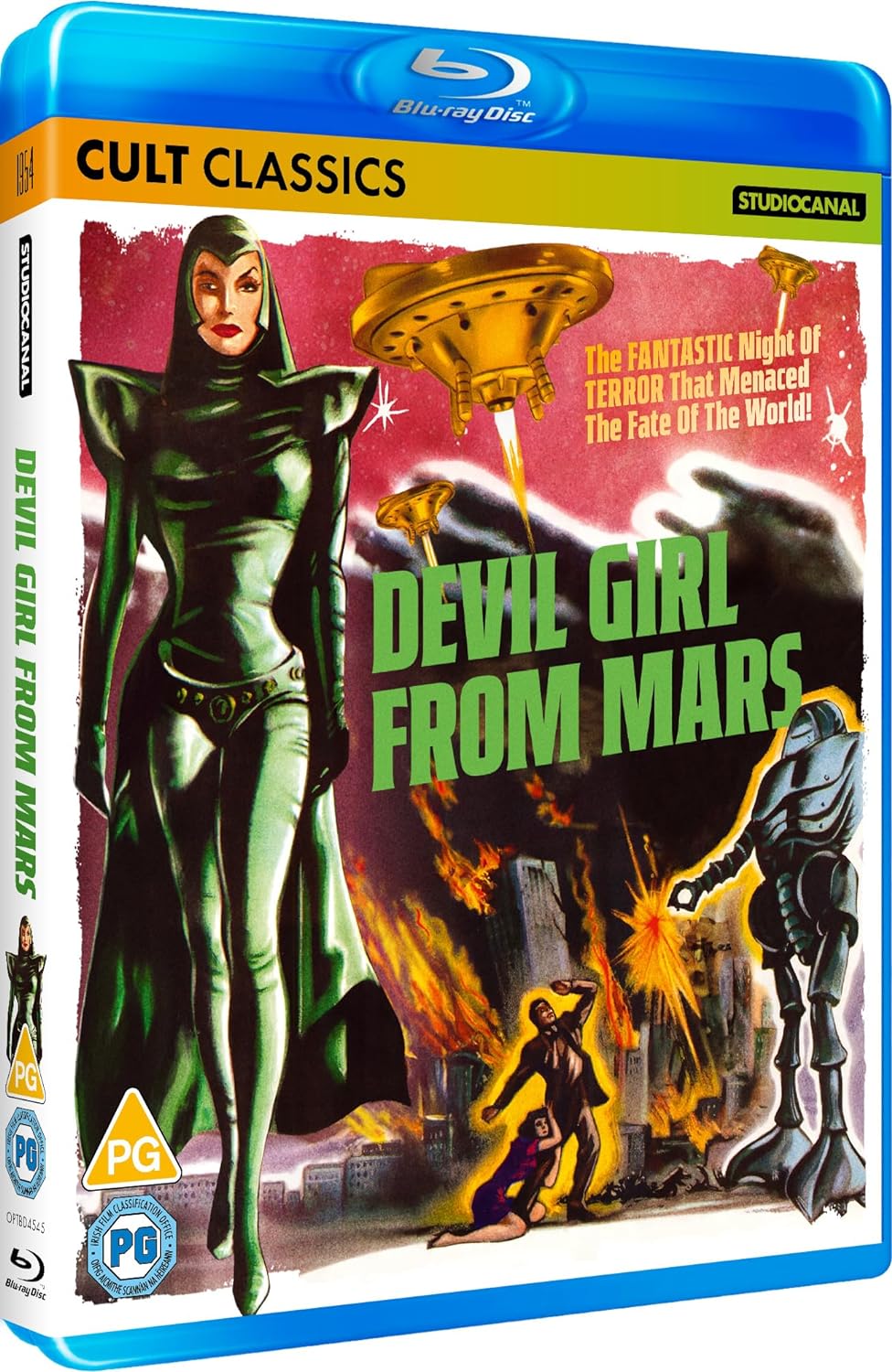 Devil Girl from Mars Blu-ray with Slipcover (Studio Canal/Region B) [Corrected Release]